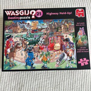 Wasgij Destiny Puzzle 21 Highway Hold-Up 1000 Piece Mystery Complete